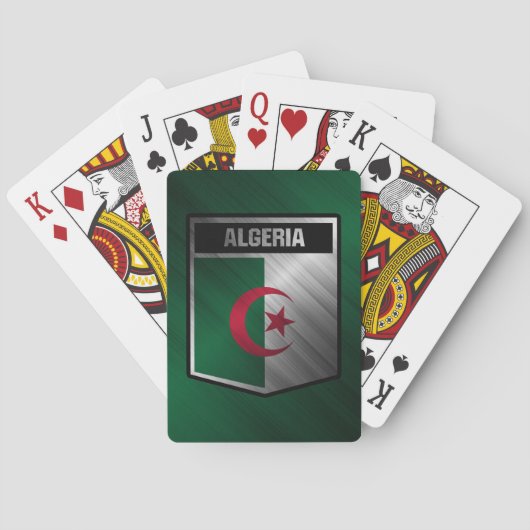 Algerije Pokerkaarten (Achterkant)