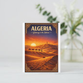 ALGERIJE – Poort naar de Sahara Briefkaart (Staand voorkant)