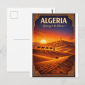 ALGERIJE – Poort naar de Sahara Briefkaart (Voorkant / Achterkant)