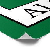 Algerije Poster (Hoek)