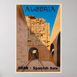 Algerije Poster