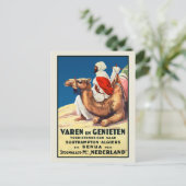 Algerije Poster 1926 Vintage Travel Briefkaart (Staand voorkant)