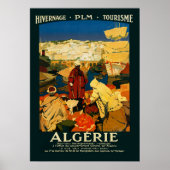 Algerije - poster - Vintage (Voorkant)