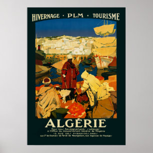 Algerije - poster - Vintage
