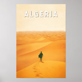 Algerije Reis Kunst Vintage Poster