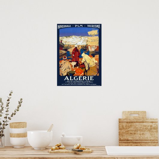  Algerije reizen Poster (Keuken)