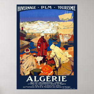  Algerije reizen Poster