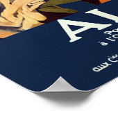  Algerije reizen Poster (Hoek)