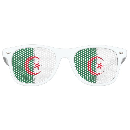 Algerije Retro Zonnebril (Voorkant)