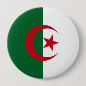 Algerije Ronde Button 4,0 Cm (Voorkant)