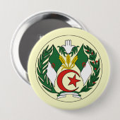 Algerije Ronde Button 4,0 Cm (Voorkant /achterkant)
