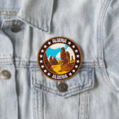 Algerije Ronde Button 7,6 Cm (In situ)