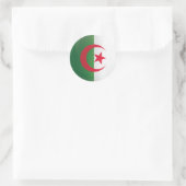 Algerije Ronde pictogramvlag Sticker (Tas)