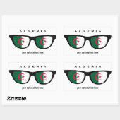 Algerije Shades aangepaste stickers (Vel)