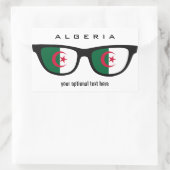 Algerije Shades aangepaste stickers (Tas)