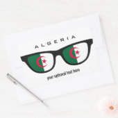 Algerije Shades aangepaste stickers (Envelop)