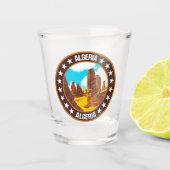 Algerije Shot Glas (Voorkant)