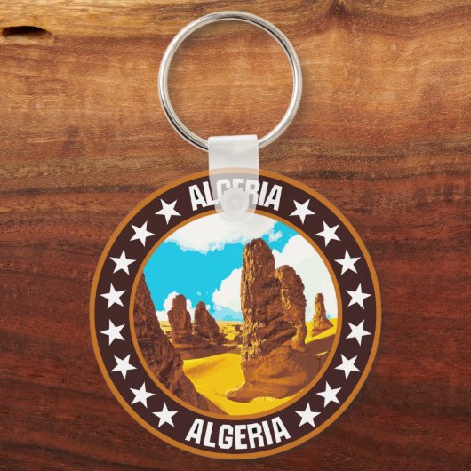 Algerije Sleutelhanger (Achterkant)