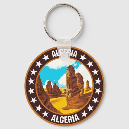Algerije Sleutelhanger (Achterkant)