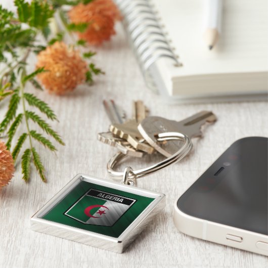 Algerije Sleutelhanger (Zijkant)