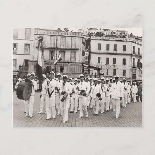 Algerije Stadsband Philippeville, jaren dertig Briefkaart (Voorkant)