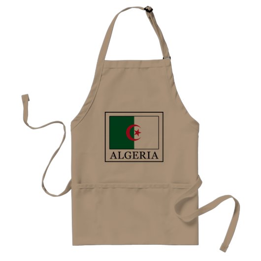 Algerije Standaard Schort (Voorkant)