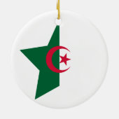 Algerije Star Keramisch Ornament (Achterkant)