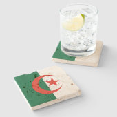 Algerije Stenen Onderzetter (Zijkant)