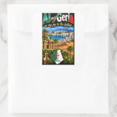 Algerije sticker (Tas)