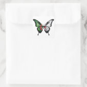 Algerije Swallowtail Vlinder Vlag Sticker (Tas)