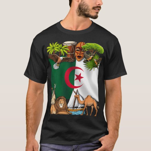 Algerije T-shirt (Voorkant)