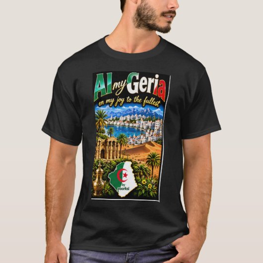 Algerije T-shirt (Voorkant)
