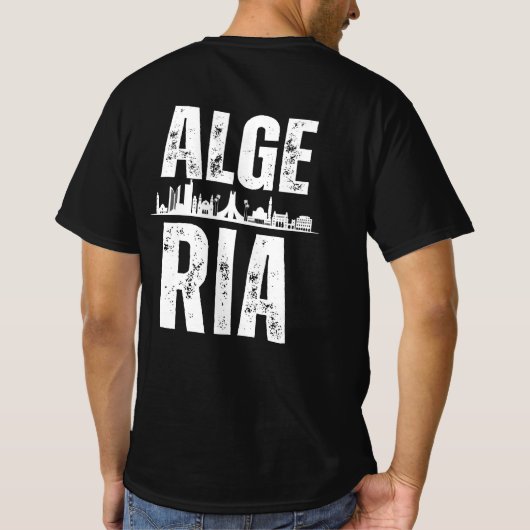 ALGERIJE T-SHIRT (Achterkant)