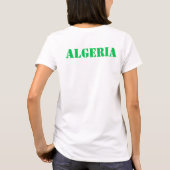 Algerije. T-shirt voor Algerijns en Palestijns (Achterkant)