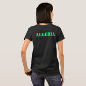 Algerije. T-shirt voor Algerijns en Palestijns (Achterkant volledig)