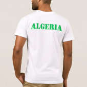 Algerije. T-shirt voor Algerijns en Palestijns (Achterkant)