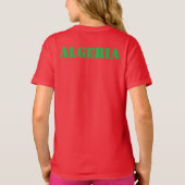 Algerije. T-shirt voor Algerijns en Palestijns (Achterkant)