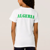 Algerije. T-shirt voor Algerijns en Palestijns (Achterkant)