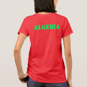 Algerije. T-shirt voor Algerijns en Palestijns (Achterkant)