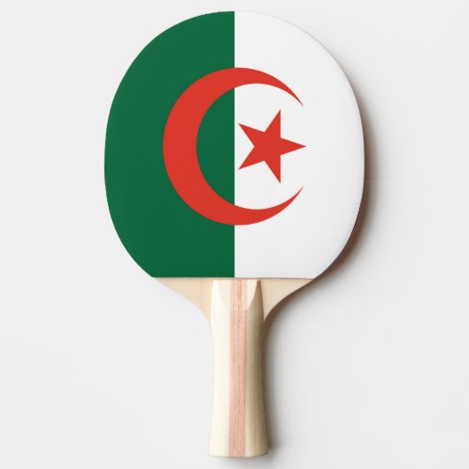 Algerije Tafeltennisbatje (Voorkant)