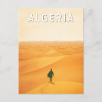 Algerije Travel Art Vintage
