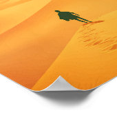 Algerije Travel Art Vintage Poster (Hoek)