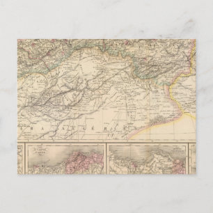 Algerije, Tunesië Briefkaart