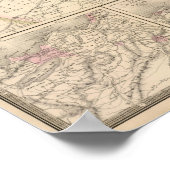 Algerije, Tunesië Poster (Hoek)