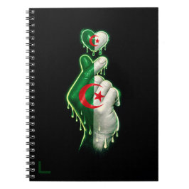 Algerije Vinger Hart  Notitieboek