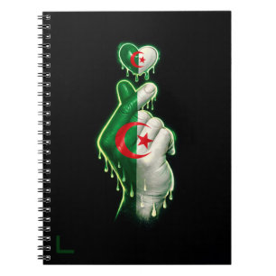 Algerije Vinger Hart  Notitieboek