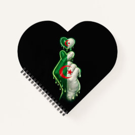 Algerije Vinger Hart  Notitieboek
