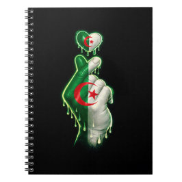 Algerije Vinger Hart  Notitieboek