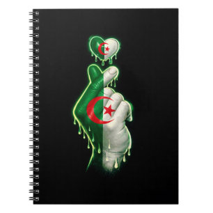 Algerije Vinger Hart Notitieboek