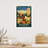 Algerije Vintage Travel Poster (Keuken)